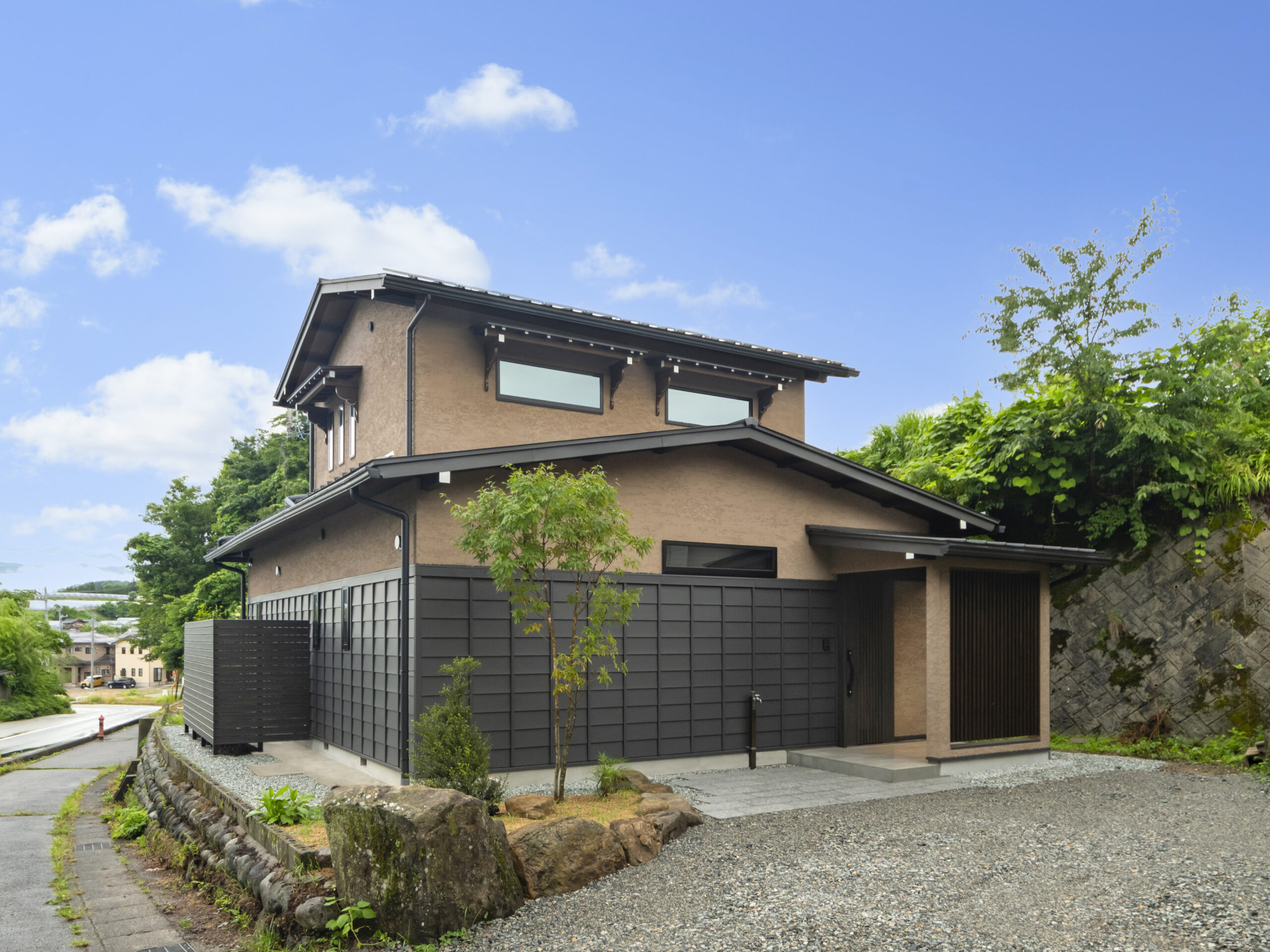 古民家リノベーション住宅の外観